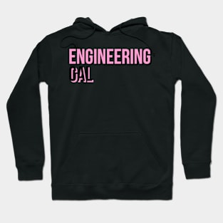 Engineering Gal in black and pink Hoodie